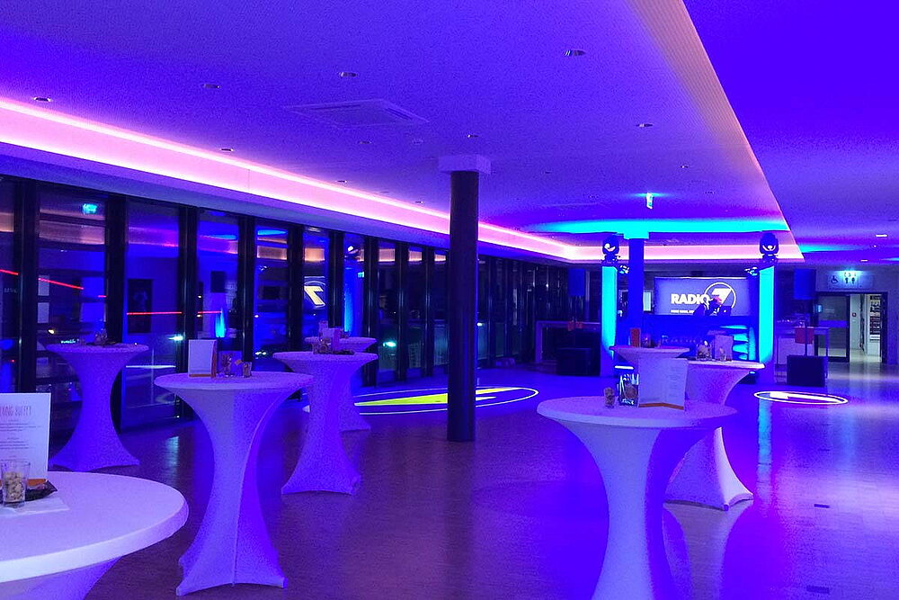 Lounge für Party Arena Ulm