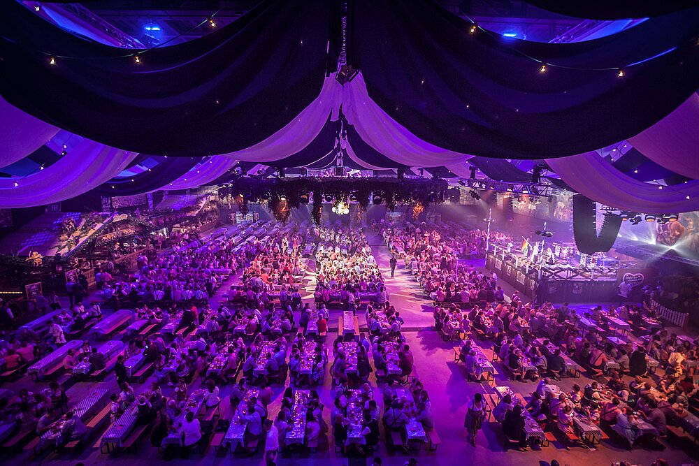 Halle Oktoberfest Veranstaltung