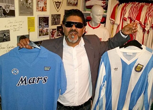 Diego Maradona Double - das Original für Veranstaltung buchen